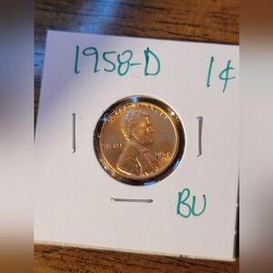 1958-D Wheat Penny